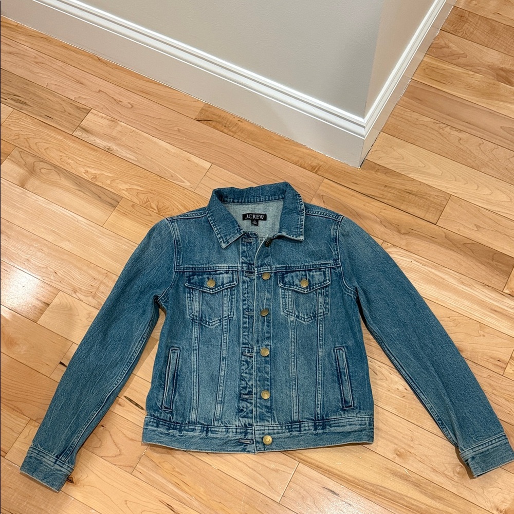 J. Crew Blue Jean Jacket XS